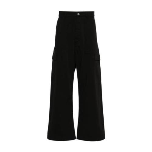 Rick Owens Cargo Byxor Svart Black, Herr