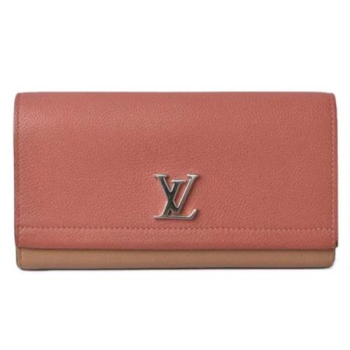 Louis Vuitton Vintage Pre-owned Laeder plnbcker Pink, Dam