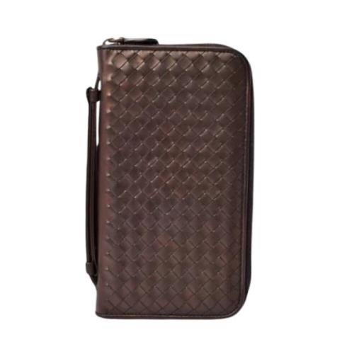 Bottega Veneta Vintage Pre-owned Laeder plnbcker Brown, Dam