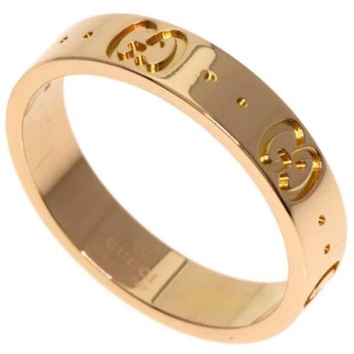 Gucci Vintage Pre-owned Roseguld ringar Yellow, Dam