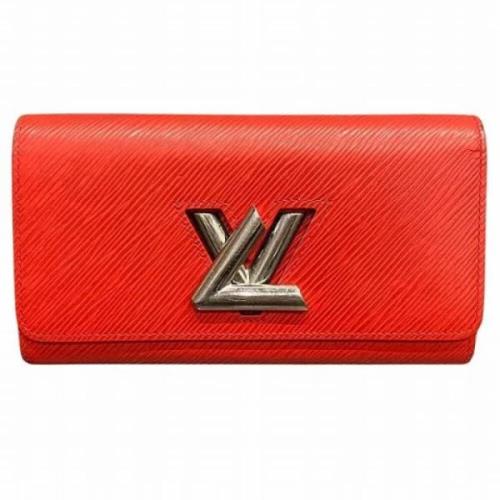 Louis Vuitton Vintage Pre-owned Laeder plnbcker Red, Dam