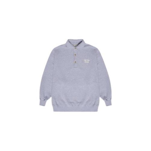 The New Society Oversized Polo med TNS Brodyr Gray, Dam