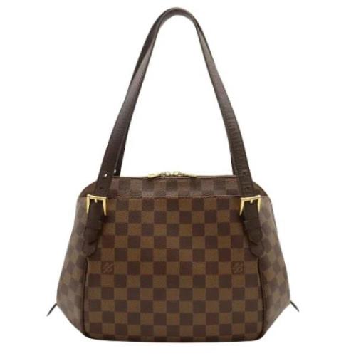 Louis Vuitton Vintage Pre-owned Canvas louis-vuitton-vskor Brown, Dam