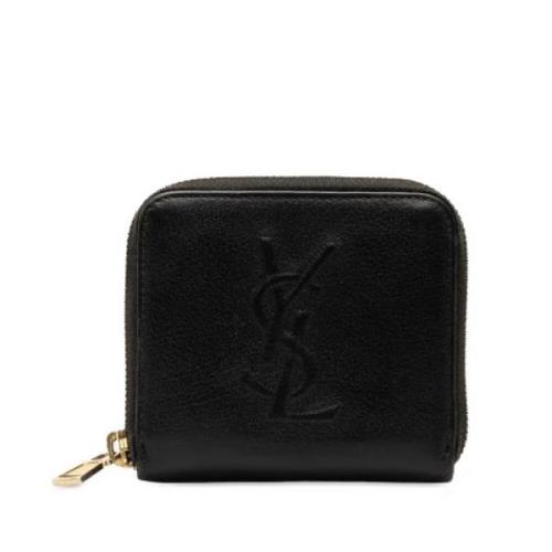 Yves Saint Laurent Vintage Pre-owned Laeder plnbcker Black, Dam