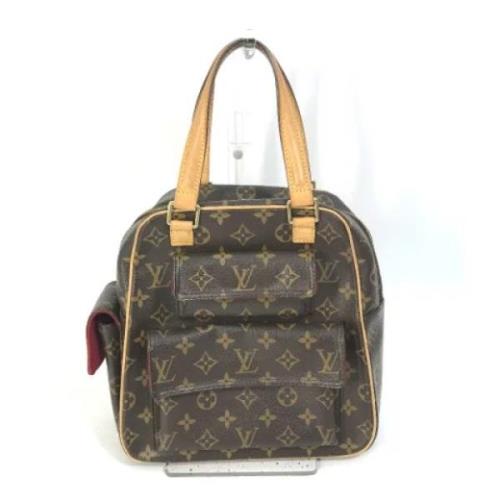 Louis Vuitton Vintage Pre-owned Canvas louis-vuitton-vskor Brown, Dam