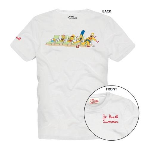 MC2 Saint Barth T-Shirts White, Herr