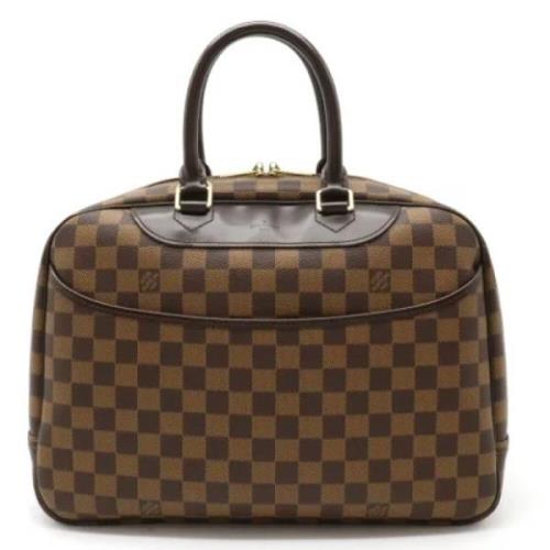 Louis Vuitton Vintage Pre-owned Canvas louis-vuitton-vskor Brown, Dam