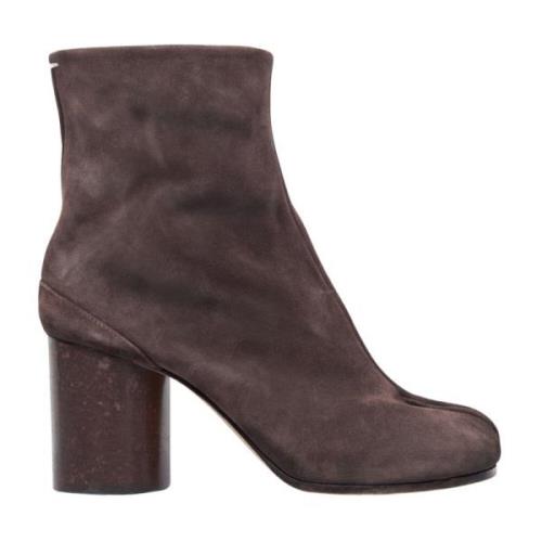 Maison Margiela Mocka Tabi Ankelboots Brown, Dam