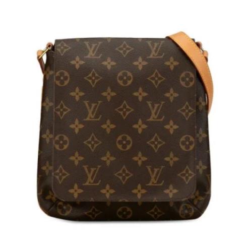 Louis Vuitton Vintage Pre-owned Canvas louis-vuitton-vskor Brown, Dam