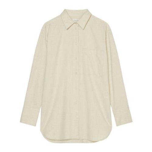 Marc O'Polo Vanlig blus Beige, Dam