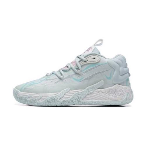 Puma Iridescent White Dewdrop Sneakers Gray, Herr