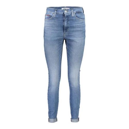 Tommy Hilfiger Denim Jeans Blå Sylvia 5-Ficka Blue, Dam