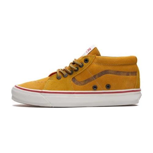 Vans Nigel Cabourn SK8-Mid LX Sneakers Brown, Herr