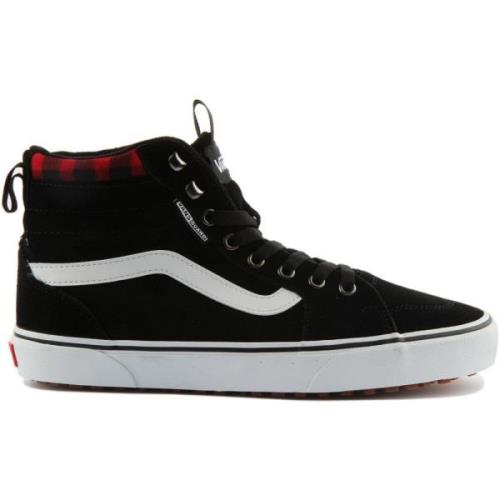 Vans Svart Röd Filmore Hi Top Sneakers Black, Herr