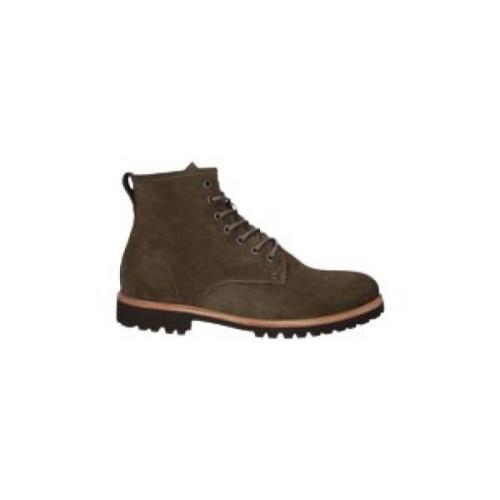 Blackstone Varmt Pälsfodrade Läder High-Top Boots Brown, Herr