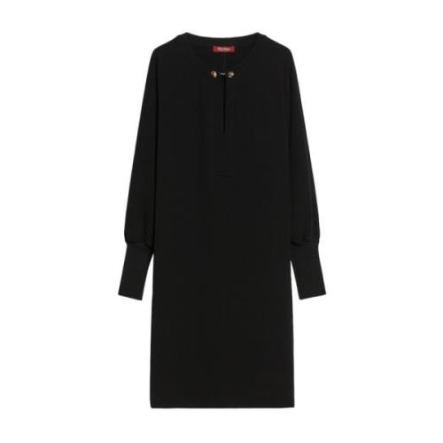 Max Mara Studio Elegant Klänning för Speciella Tillfällen Black, Dam