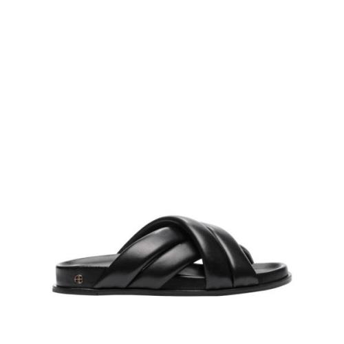 Anine Bing A-14-4028-007 Platta Sandaler Black, Dam