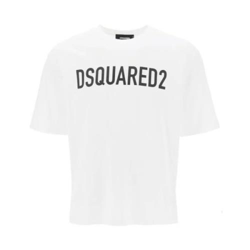 Dsquared2 Vita T-shirts & Polos Ss24 White, Herr