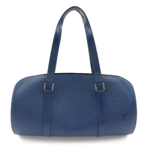 Louis Vuitton Vintage Pre-owned Laeder louis-vuitton-vskor Blue, Dam