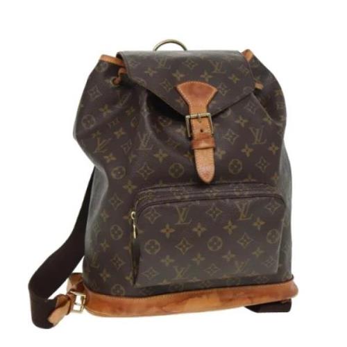 Louis Vuitton Vintage Pre-owned Canvas ryggsckar Brown, Dam