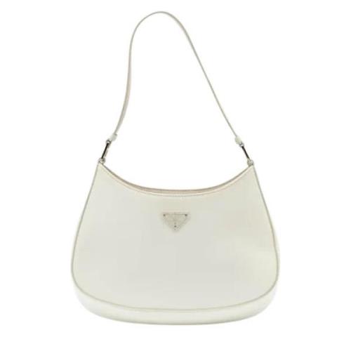 Prada Vintage Pre-owned Laeder handvskor White, Dam