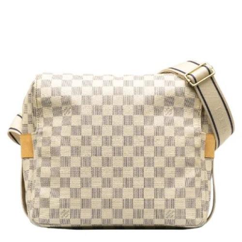 Louis Vuitton Vintage Pre-owned Canvas louis-vuitton-vskor White, Dam