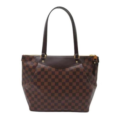 Louis Vuitton Vintage Pre-owned Canvas louis-vuitton-vskor Brown, Dam