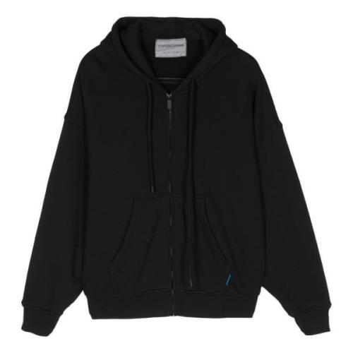 Cotton Citizen Svart Zip Hoodie Black, Dam