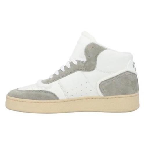 Saint Laurent Laeder sneakers White, Herr