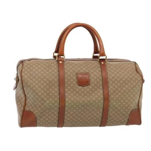 Celine Vintage Pre-owned Canvas resvskor Beige, Dam