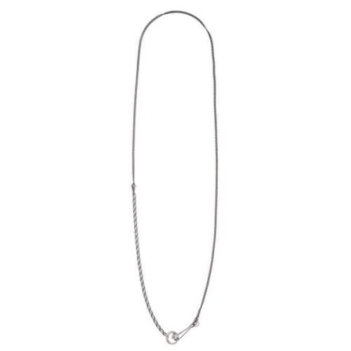 Werkstatt:Munchen Silver Body Chain Smycken Gray, Unisex