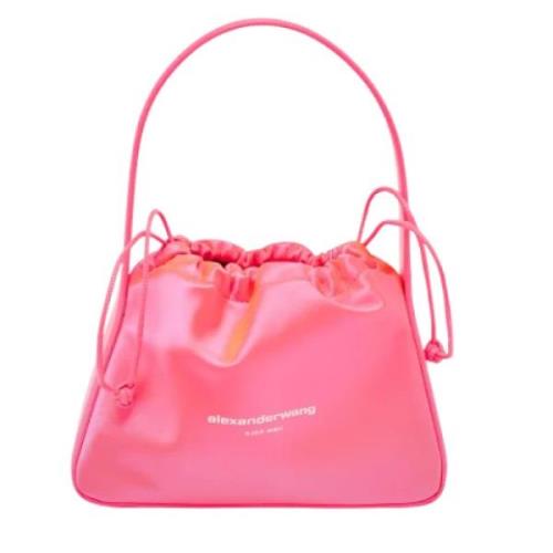 Alexander Wang Pre-owned Pre-owned Laeder handvskor Pink, Dam