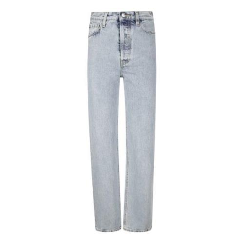 TotêMe Ljusblå Slim Fit Jeans Blue, Dam