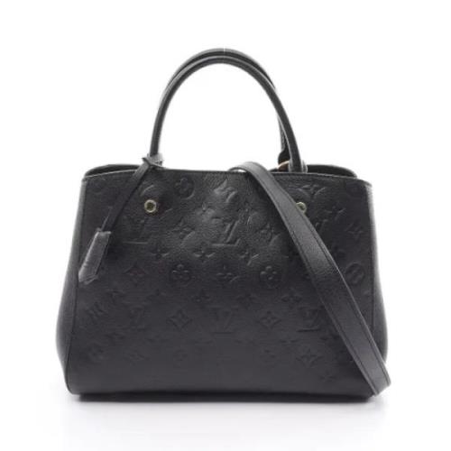 Louis Vuitton Vintage Pre-owned Laeder louis-vuitton-vskor Black, Dam