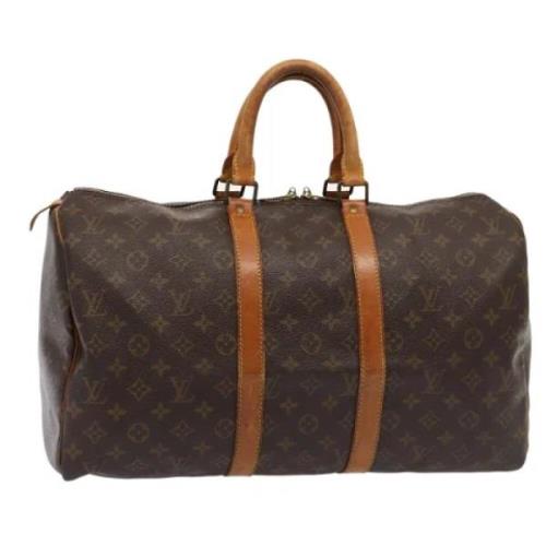 Louis Vuitton Vintage Pre-owned Canvas resvskor Brown, Dam