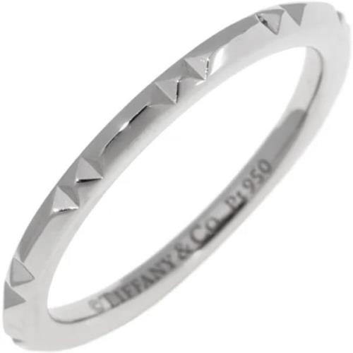 Tiffany & Co. Pre-owned Pre-owned Metall ringar Gray, Dam