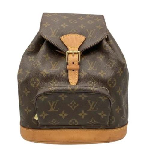 Louis Vuitton Vintage Pre-owned Laeder ryggsckar Brown, Dam