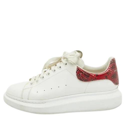 Alexander McQueen Pre-owned Pre-owned Laeder sneakers White, Herr