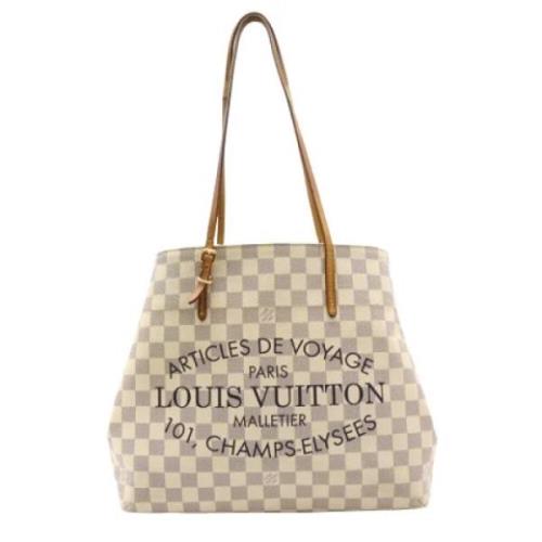 Louis Vuitton Vintage Pre-owned Canvas louis-vuitton-vskor White, Dam