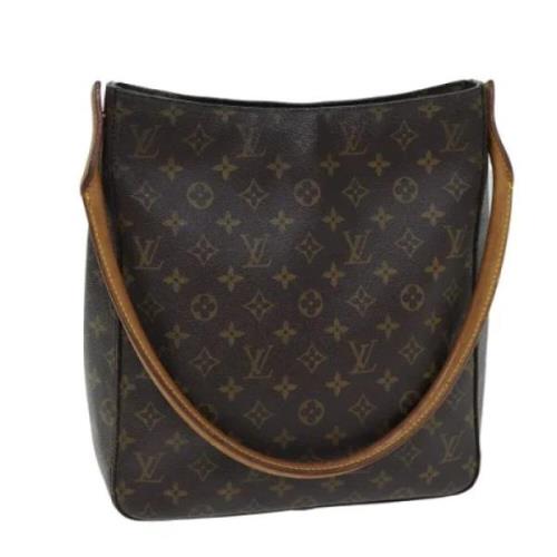 Louis Vuitton Vintage Pre-owned Canvas louis-vuitton-vskor Brown, Dam