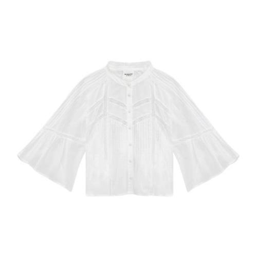 Isabel Marant Étoile Stilfull Top för Kvinnor White, Dam