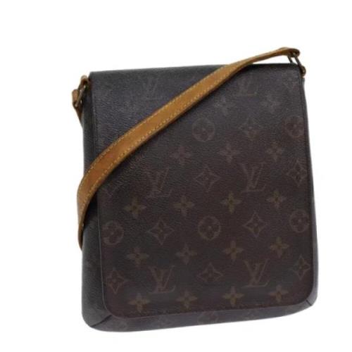 Louis Vuitton Vintage Pre-owned Canvas louis-vuitton-vskor Brown, Dam