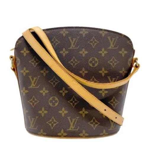 Louis Vuitton Vintage Pre-owned Canvas louis-vuitton-vskor Brown, Dam