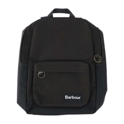 Barbour Nylon Ryggsäck med Framficka Black, Herr