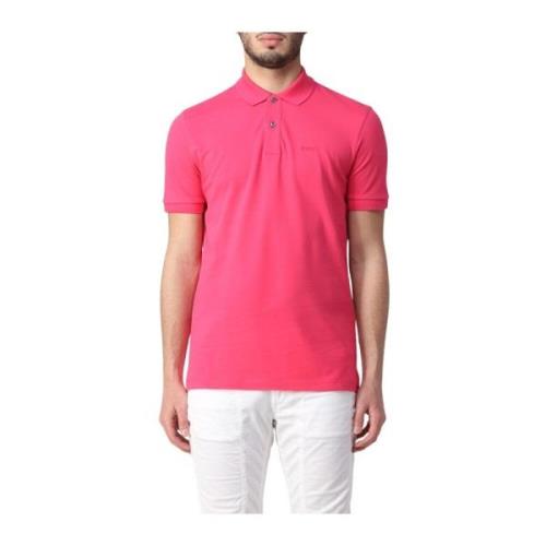 Hugo Boss Fuchsia Basic Polo Shirt Pink, Herr