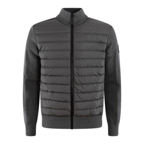 Canada Goose Hybridge Stickad Jacka Gray, Herr