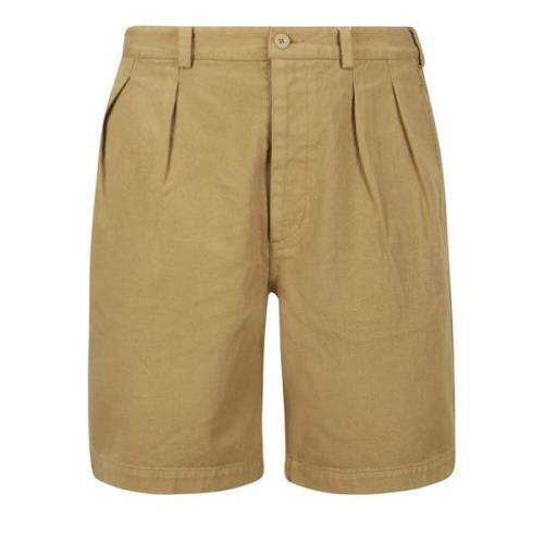 Sunflower Veckade Shorts för Kvinnor Green, Herr