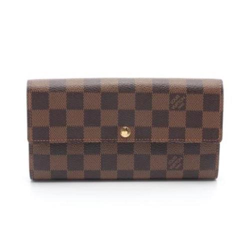 Louis Vuitton Vintage Pre-owned Laeder plnbcker Brown, Dam