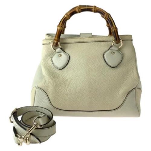 Gucci Vintage Pre-owned Laeder gucci-vskor Beige, Dam