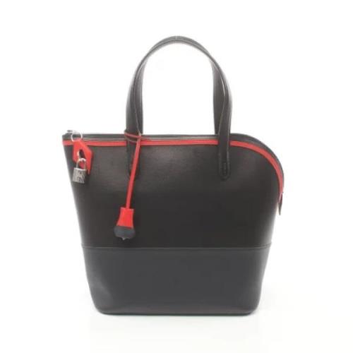 Hermès Vintage Pre-owned Canvas handvskor Black, Dam